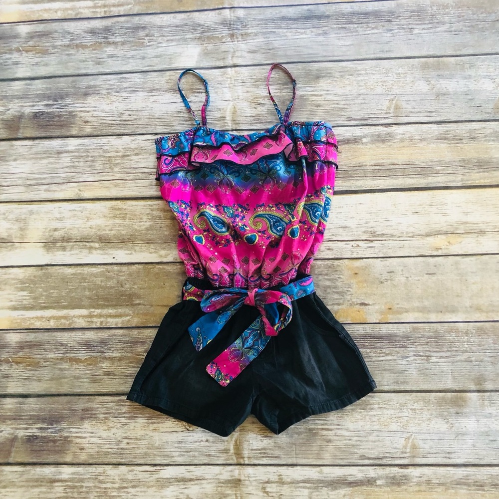 Girls pretty romper! Size 10